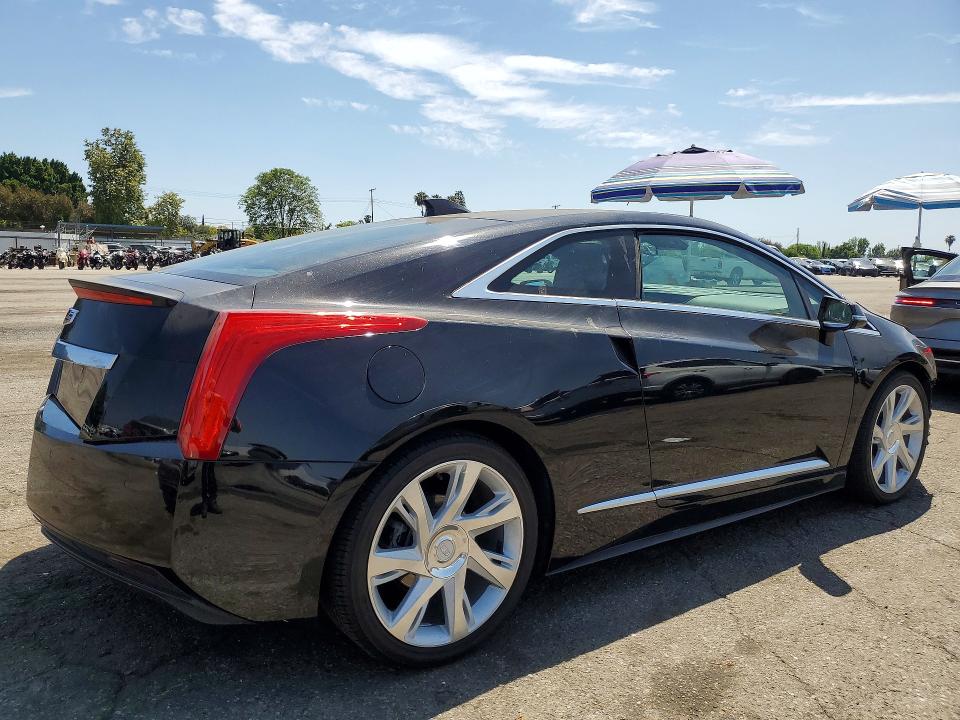2016 Cadillac Elr VIN 1G6RL1E4XGU135976 COPART salvage auction — FRONT END, Ca - Salvage Certificate, sold $1,950 on 2026-07-02 (photo 3)