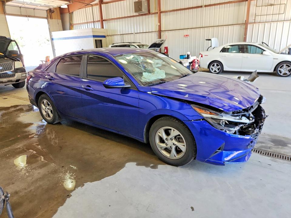 2023 Hyundai Elantra VIN KMHLL4AG8PU578580 COPART salvage auction — FRONT END, Va - Cert Of Title - Salvage, sold $2,750 on 2026-07-02 (photo 4)