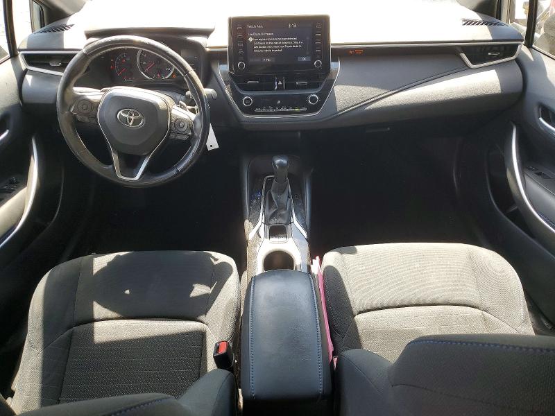 2020 Toyota Corolla VIN JTDS4RCE6LJ038579 COPART salvage auction — FRONT END, Ca - Salvage Certificate, sold $3,650 on 2026-07-13 (photo 8)