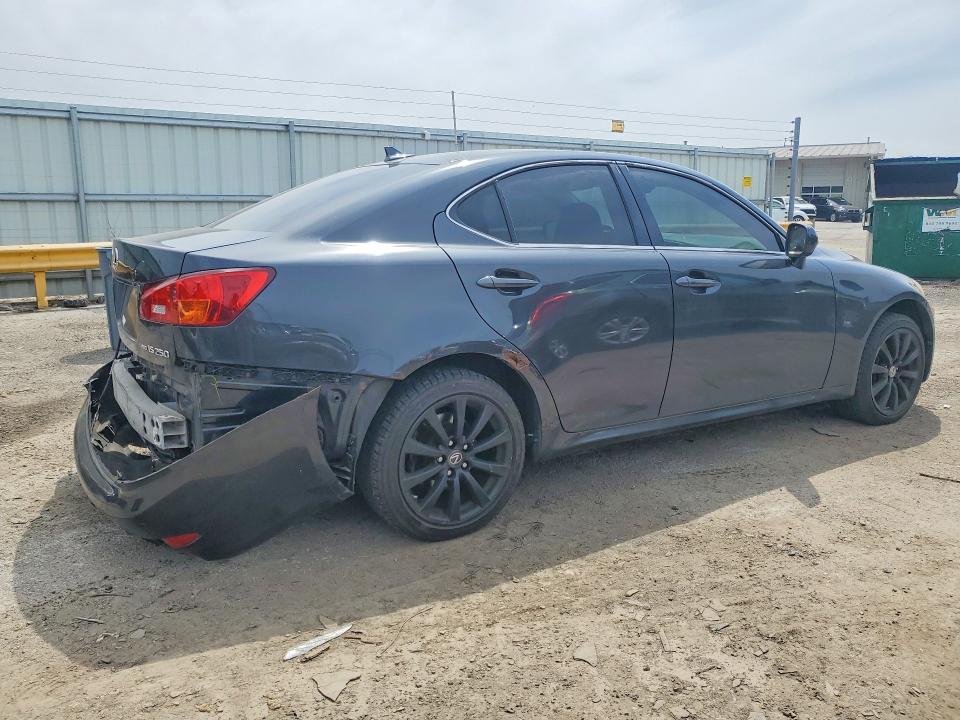 2008 Lexus Is 250 VIN JTHCK262785021369 COPART salvage auction — REAR END, In - Cert Of Title-Salvage Title, sold $675 on 2026-07-06 (photo 3)