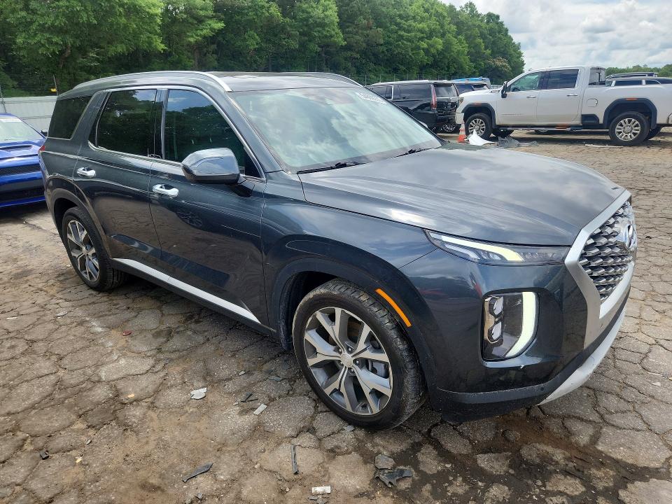 2020 Hyundai Palisade VIN KM8R44HE7LU157617 COPART salvage auction — FRONT END, Ga - Cert Of Title-Salvage, sold $10,800 on 2026-07-10 (photo 4)