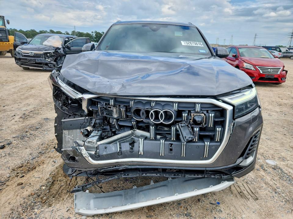 2025 Audi Q7 VIN WA1LVBF70SD029986 COPART salvage auction — FRONT END, Tx - Salvage Vehicle Title, sold $150 on 2026-07-28 (photo 5)