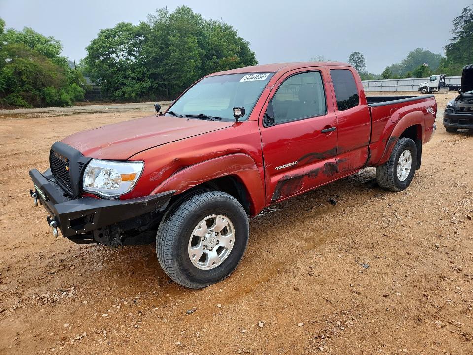 2006 Toyota Tacoma VIN 5TEUU42N76Z255775 COPART salvage auction — SIDE, Nc - Salvage Certificate Of Title, sold $5,400 on 2026-07-06 (photo 1)