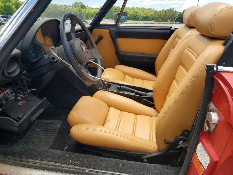 1986 Alfa romeo Giulia VIN ZARBA5415G1038128 COPART salvage auction — MECHANICAL, Nc - Dealer Only Clean Title, sold $2,050 on 2026-08-19 (photo 7)
