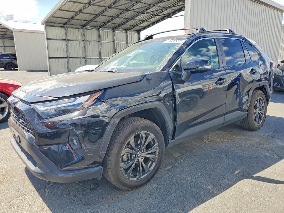 2023 Toyota VIN JTMB6RFVXPD105999 COPART salvage auction — REAR END, Salvage Title, sold $6,600 on 2026-07-23 (photo 1)
