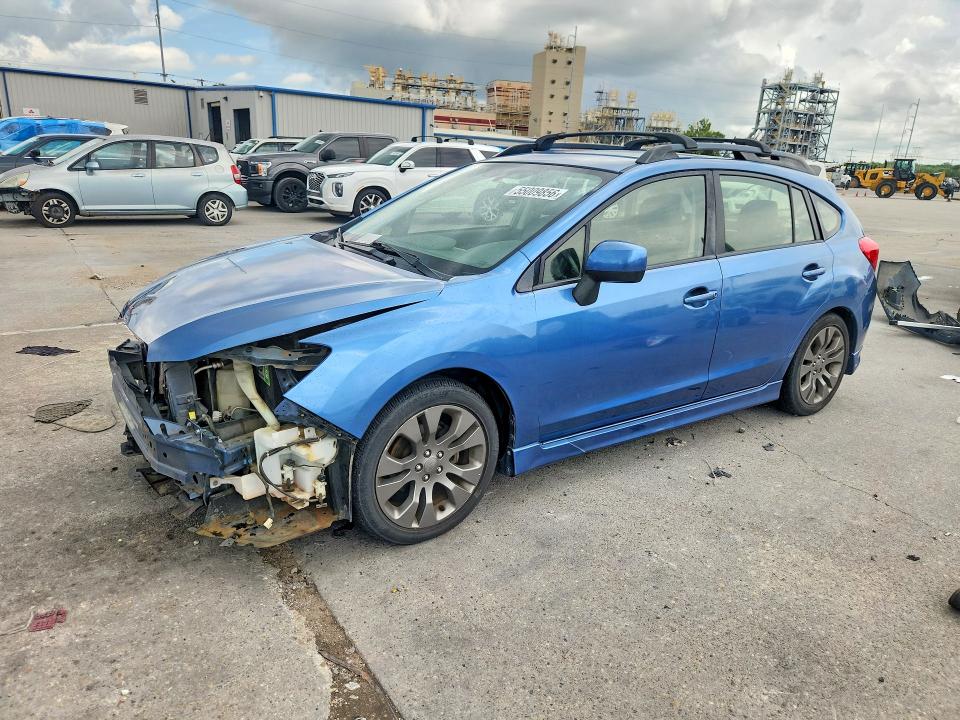 2014 Subaru VIN JF1GPAR62E8280042 COPART salvage auction — FRONT END, CA - SALVAGE CERTIFICATE, sold $350 on 2026-08-29 (photo 1)