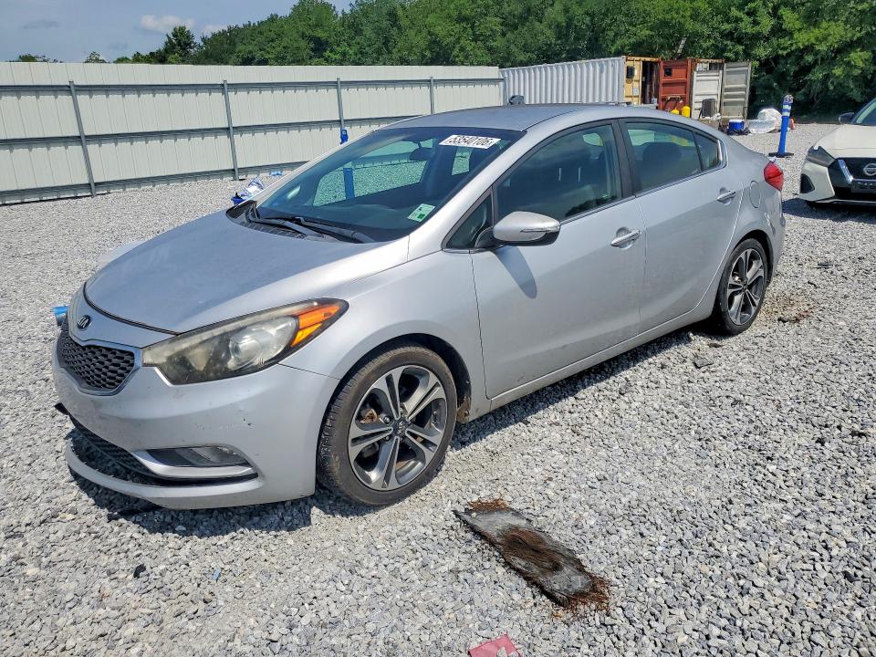 2016 Kia Forte VIN KNAFX4A84G5529513 COPART salvage auction — FRONT END, La - Cert Of Title-Salvage, sold $1,750 on 2026-07-06 (photo 1)