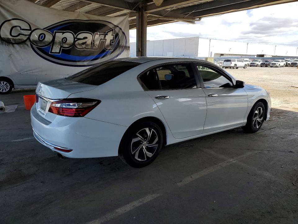 2017 Honda Accord VIN 1HGCR2F38HA080980 COPART salvage auction — FRONT END, Ca - Salvage Certificate, sold $4,700 on 2026-07-02 (photo 3)