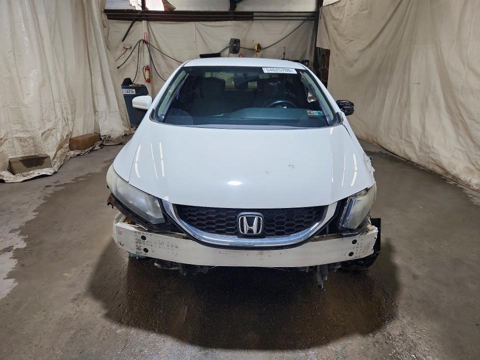 2015 Honda Civic VIN 19XFB2F5XFE101615 COPART salvage auction — FRONT END, Pa - Certificate Of Salvage, sold $175 on 2026-07-23 (photo 5)