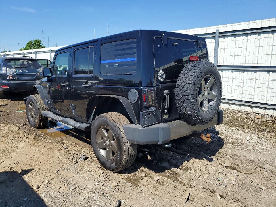 2011 Jeep Wrangler unlimited VIN 1J4BA3H15BL623680 COPART salvage auction — MECHANICAL, Mi - Dealer Only Clean Title (P), sold $2,850 on 2026-07-09 (photo 2)