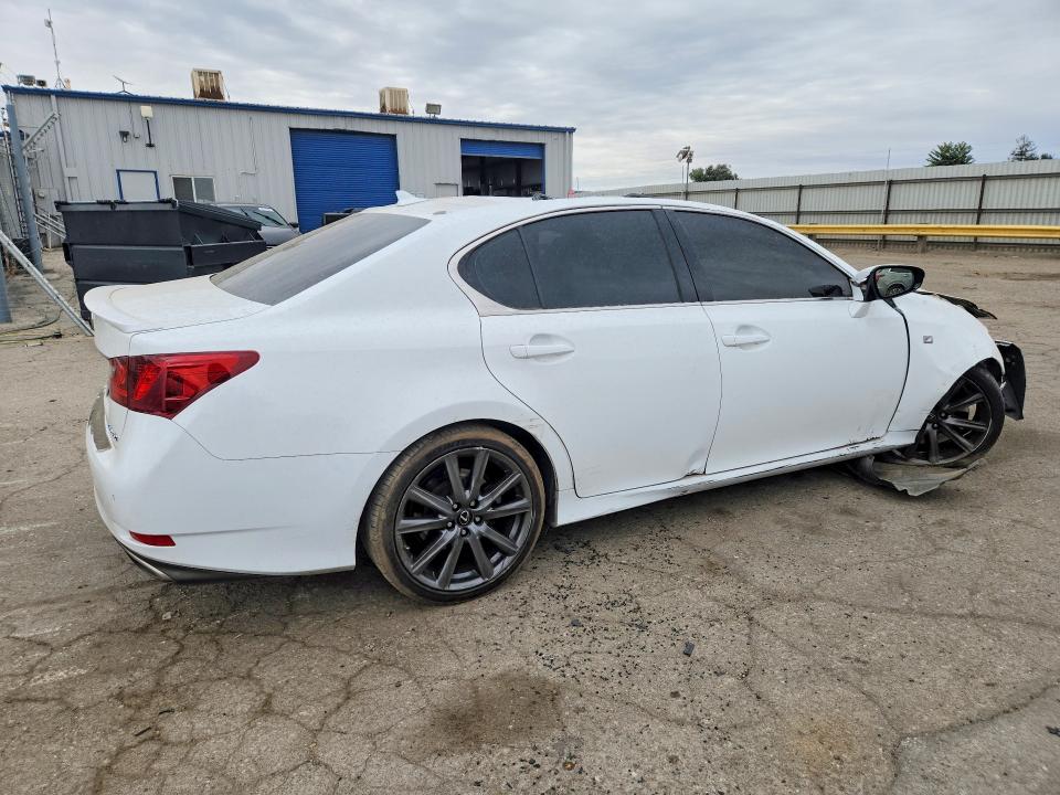2014 Lexus Gs VIN JTHBE1BL7E5040950 COPART salvage auction — FRONT END, Ca - Salvage Certificate, sold $550 on 2026-07-06 (photo 3)