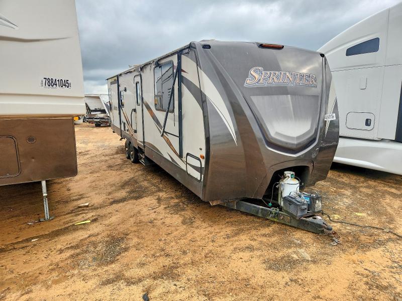 2016 Keystone Sprinter VIN 4YDT29923G1530478 COPART salvage auction — VANDALISM, AL - CERT OF TITLE-SALVAGE TITLE, sold $90 on 2026-07-23 (photo 1)