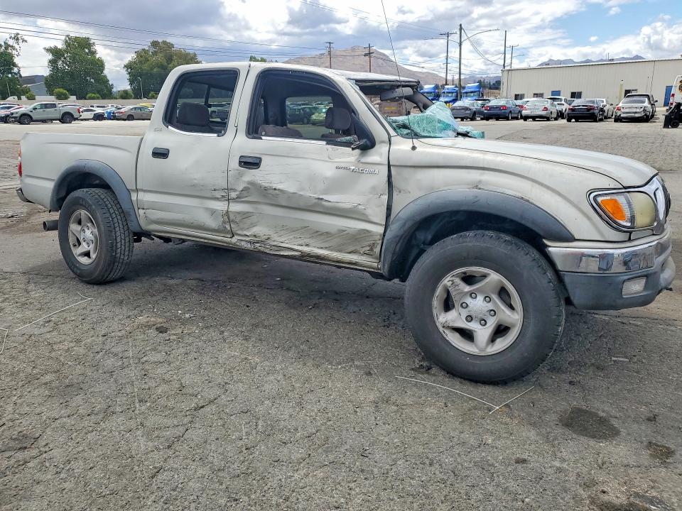 2003 Toyota Tacoma VIN 5TEGN92N43Z249340 COPART salvage auction — ROLLOVER, CA - SALVAGE CERTIFICATE, sold $850 on 2026-07-16 (photo 4)