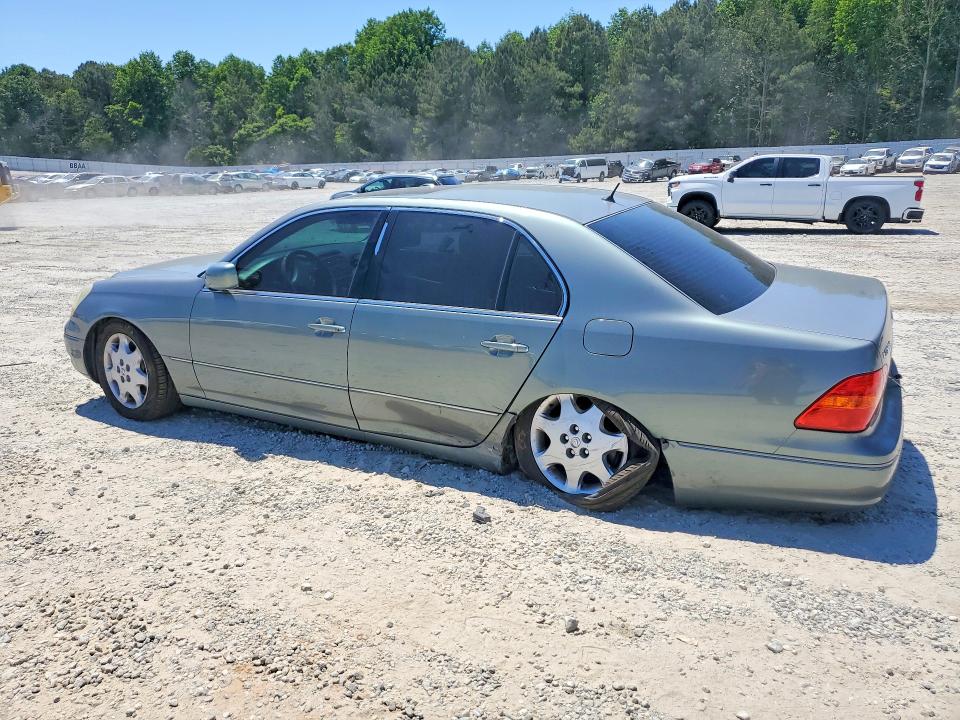 2003 Lexus Ls VIN JTHBN30F330103139 COPART salvage auction — SIDE, Ga - Cert Of Title-Salvage, sold $950 on 2026-07-08 (photo 2)