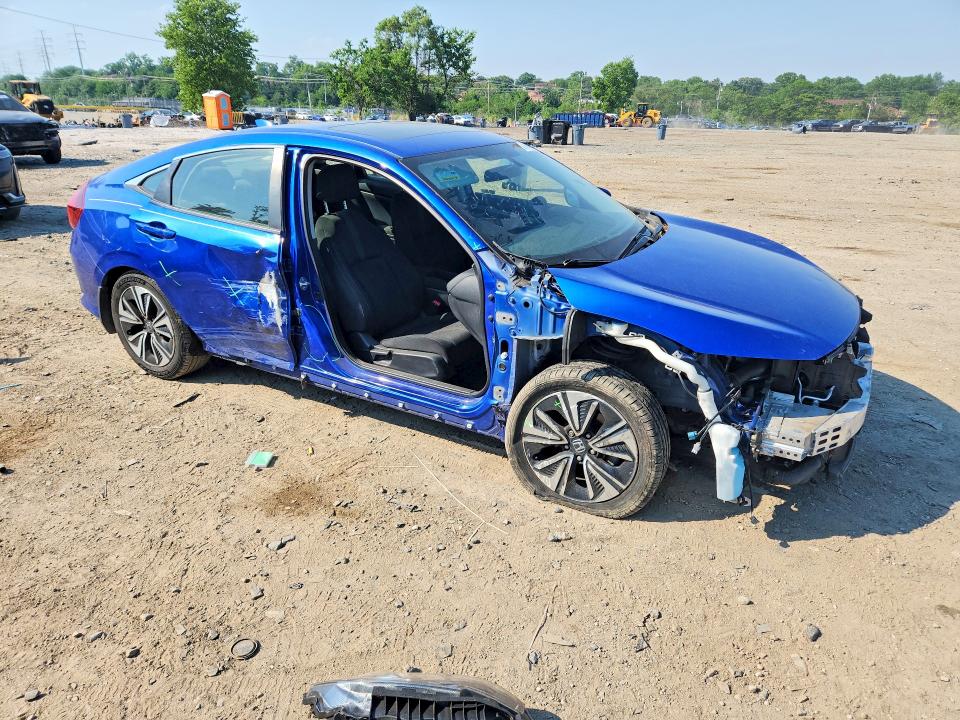 2018 Honda VIN JHMFC1F33JX018718 COPART salvage auction — FRONT END, Md - Cert Of Salvage > 75% Damage, sold $3,550 on 2026-07-07 (photo 4)