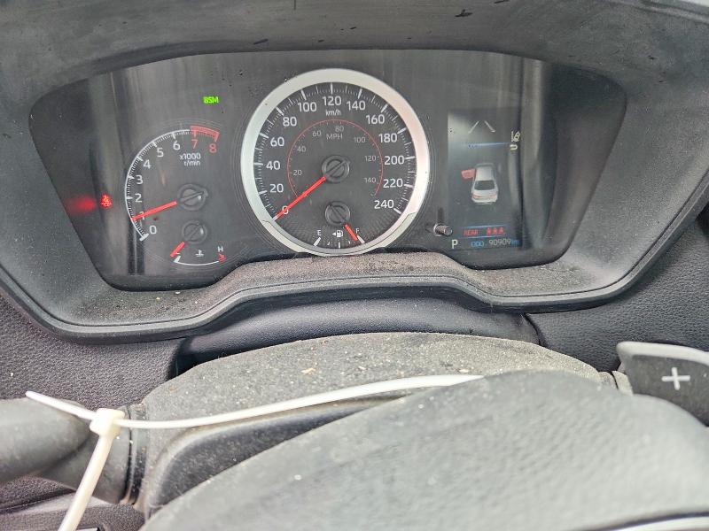 2022 Toyota VIN 5YFB4MBE6NP110545 COPART salvage auction — REAR END, On - Permit Salvage, sold $3,500 on 2026-07-14 (photo 9)