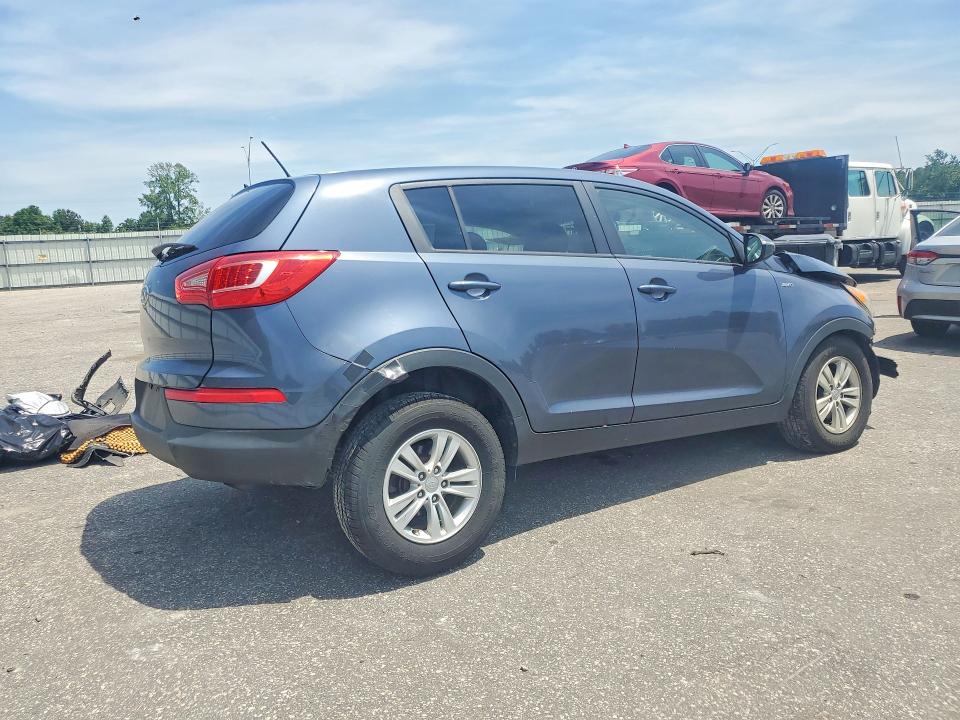 2011 Kia Sportage VIN KNDPBCA22B7112299 COPART salvage auction — FRONT END, Nc - Salvage Certificate Of Title, sold $1,100 on 2026-07-09 (photo 3)