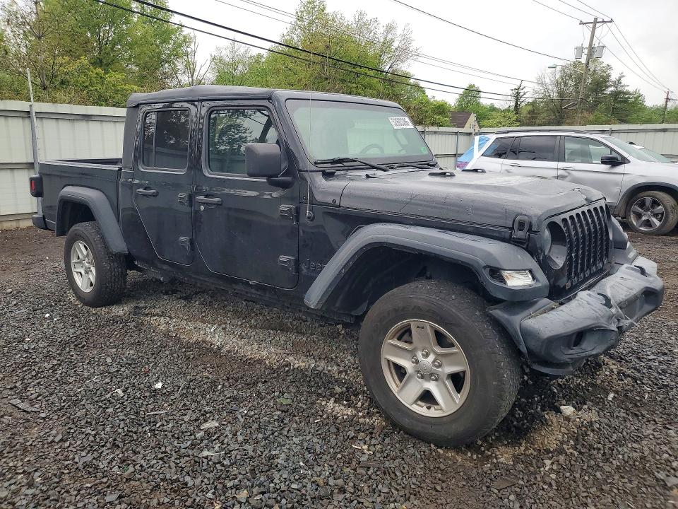 2020 Jeep Gladiator VIN 1C6HJTAG9LL192011 COPART salvage auction — FRONT END, Nj - Cert Of Title-Salvage, sold $12,200 on 2026-07-02 (photo 4)