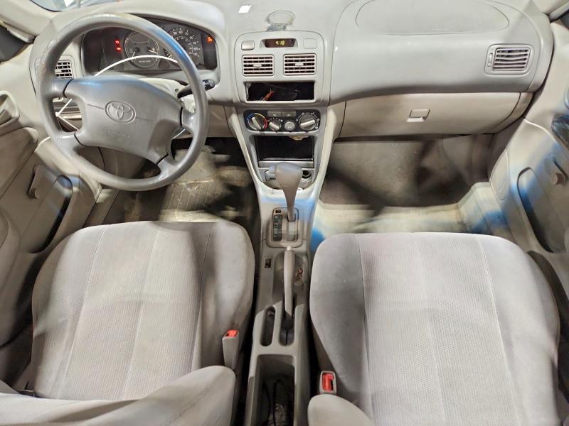 2001 Toyota Corolla VIN 1NXBR12E41Z450351 COPART salvage auction — FRONT END, Mn - Cert Of Title-Prior Salvage, sold $275 on 2026-07-02 (photo 8)