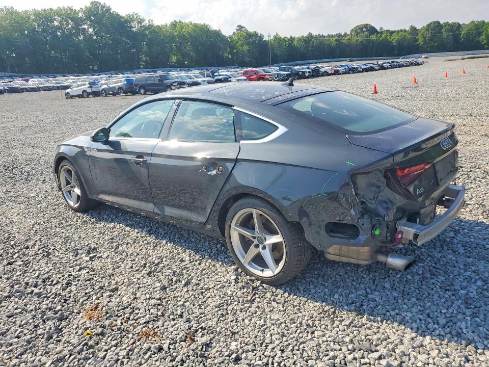 2019 Audi A5 VIN WAUFNCF57KA009532 COPART salvage auction — REAR END, Nc - Salvage Certificate Of Title, sold $4,950 on 2026-07-15 (photo 2)