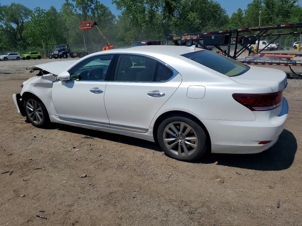 2013 Lexus Ls VIN JTHCL5EF6D5016385 COPART salvage auction — FRONT END, Md - Cert Of Salvage > 75% Damage, sold $1,700 on 2026-07-02 (photo 2)