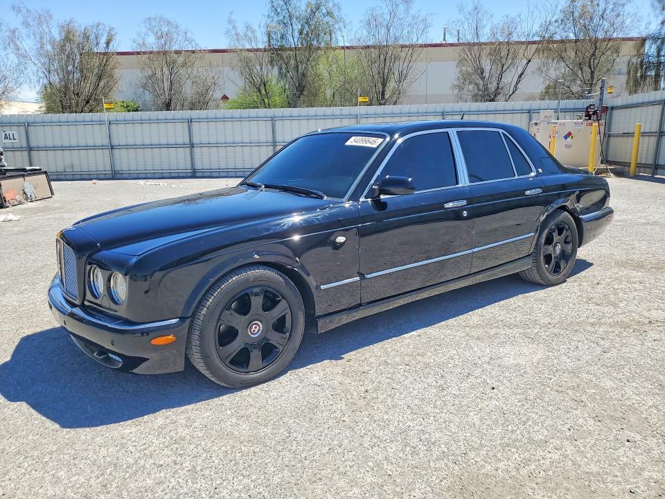 2007 Bentley Arnage VIN SCBLC47J97CX12299 COPART salvage auction — FRONT END, NV - SALVAGE TITLE, sold $10,100 on 2026-09-10 (photo 1)