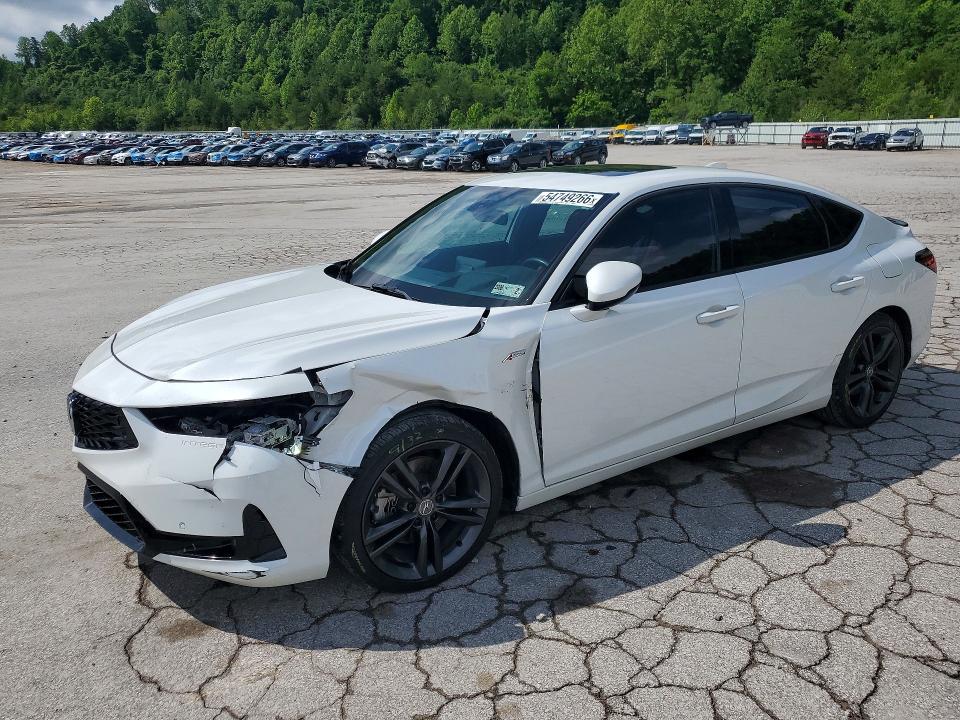 2024 Acura Integra VIN 19UDE4H6XRA011468 COPART salvage auction — FRONT END, Wv - Salvage Certificate, sold $10,800 on 2026-07-30 (photo 1)