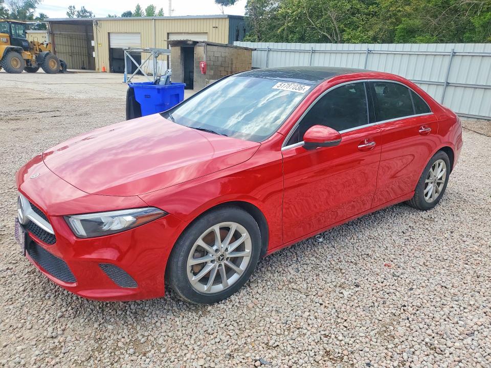 2020 Mercedes-benz A-klasse VIN WDD3G4FB4LW037925 COPART salvage auction — MECHANICAL, Nc - Dealer Only Clean Title, sold $7,500 on 2026-07-27 (photo 1)