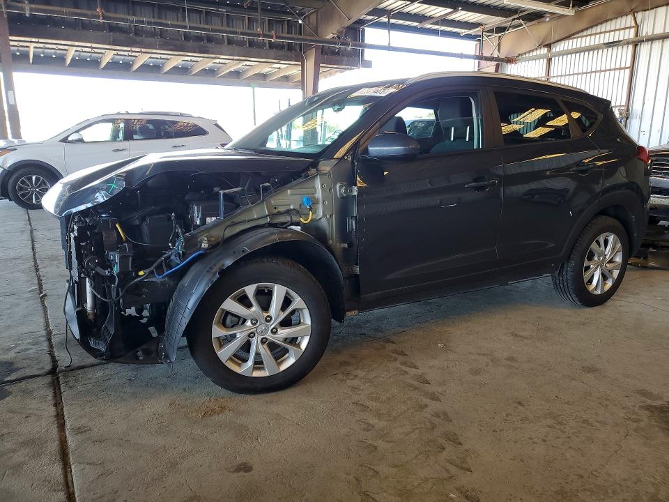 2021 Hyundai VIN KM8J33A40MU402836 COPART salvage auction — FRONT END, Ca - Salvage Certificate, sold $4,100 on 2026-07-02 (photo 1)