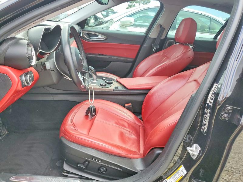 2017 Alfa romeo Giulia VIN ZARFAECN3H7551513 COPART salvage auction — REAR END, Ca - Salvage Certificate, sold $4,050 on 2026-07-23 (photo 7)