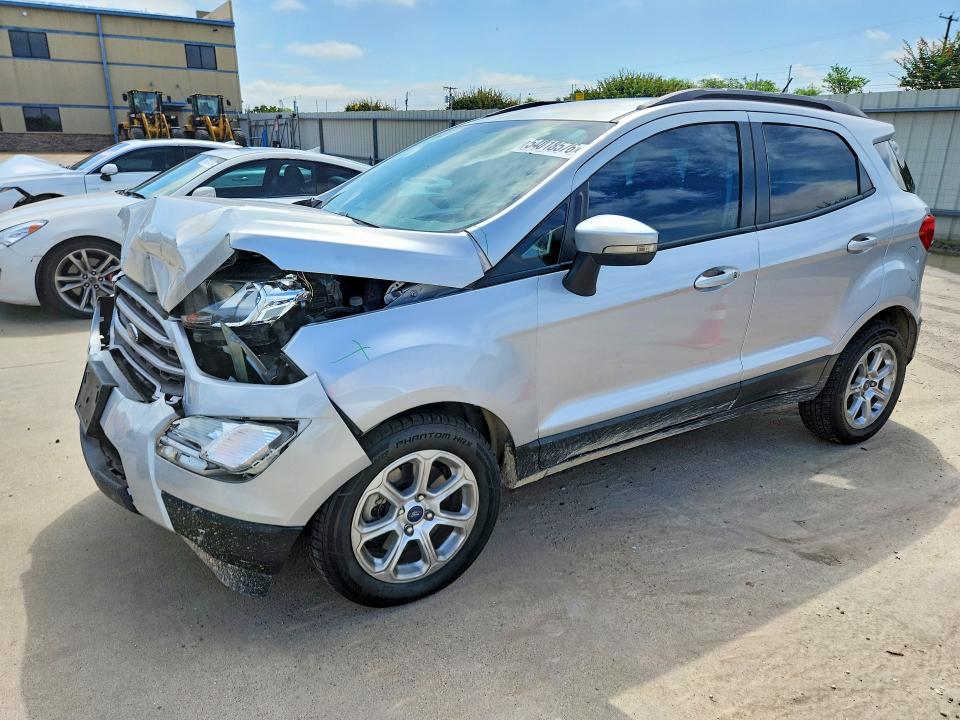 2021 Ford Ecosport VIN MAJ3S2GE5MC455893 COPART salvage auction — FRONT END, Tx - Salvage Vehicle Title, sold $1,850 on 2026-07-20 (photo 1)