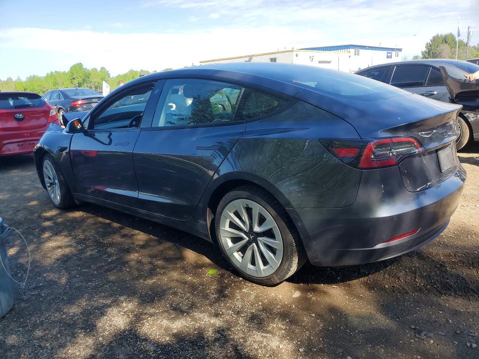 2021 Tesla Model 3 VIN 5YJ3E1EB0MF060107 COPART salvage auction — FRONT END, On - Permit Salvage, sold $8,600 on 2026-07-16 (photo 2)