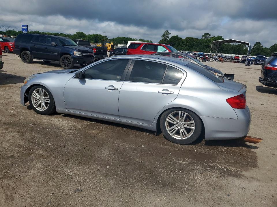 2011 Infiniti G37 VIN JN1CV6AP4BM510640 COPART salvage auction — WATER/FLOOD, Fl - Cert Of Title-Slvg Rebld Flood, sold $300 on 2026-07-02 (photo 2)