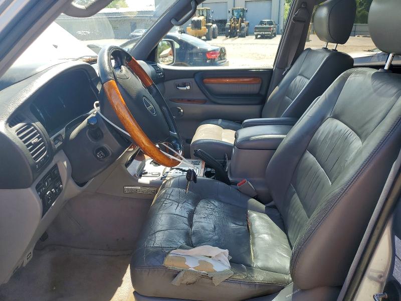 2003 Lexus Lx 470 VIN JTJHT00W033526904 COPART salvage auction — NORMAL WEAR, Ma - Certificate Of Title, sold $2,550 on 2026-07-06 (photo 7)