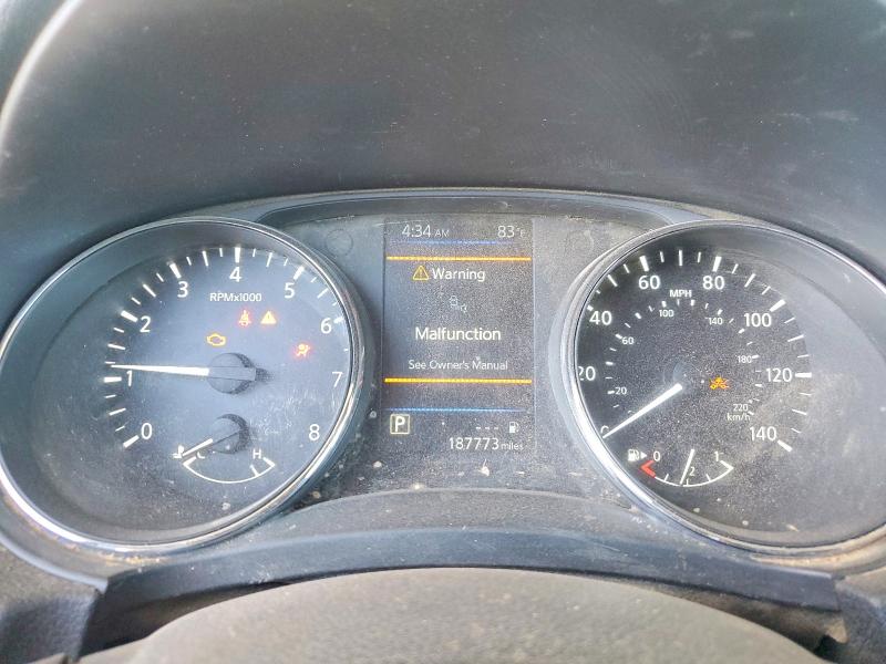 2019 Nissan Rogue VIN 5N1AT2MV8KC734024 COPART salvage auction — REAR END, Az - Cert Of Title - Salvage, sold $1,400 on 2026-07-02 (photo 9)