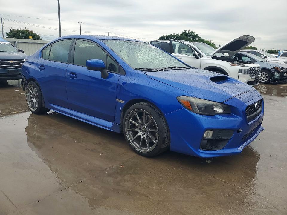 2015 Subaru VIN JF1VA1A62F9819792 COPART salvage auction — REAR END, Tx - Salvage Vehicle Title, sold $2,350 on 2026-07-27 (photo 4)