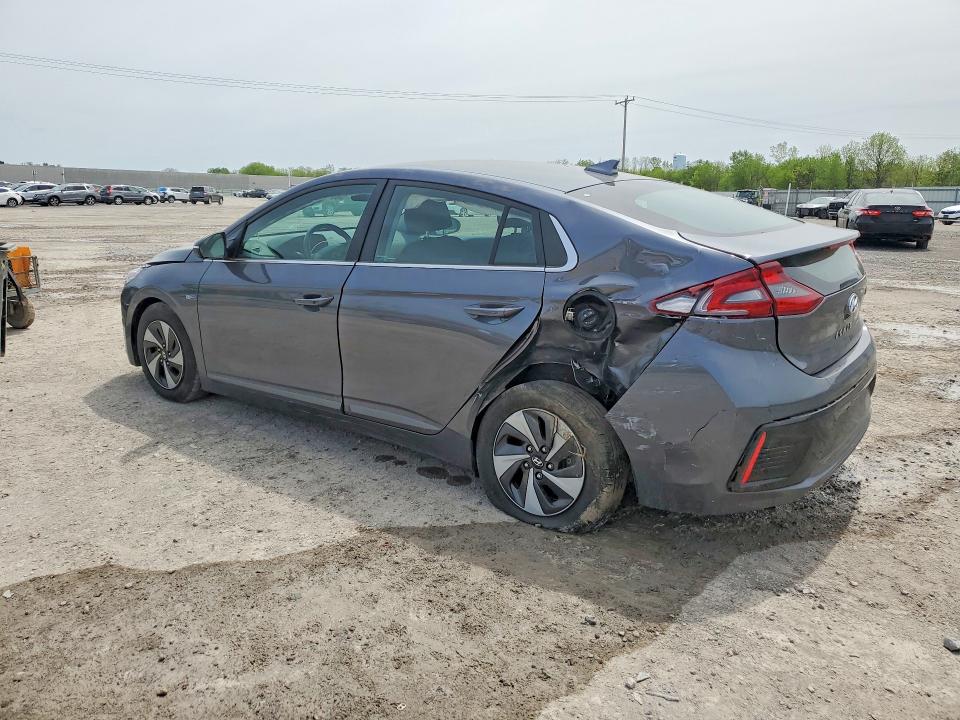 2019 Hyundai Ioniq VIN KMHC75LC4KU145061 COPART salvage auction — REAR END, Ny - Mv-907A Salvage Certificate, sold $2,150 on 2026-07-06 (photo 2)