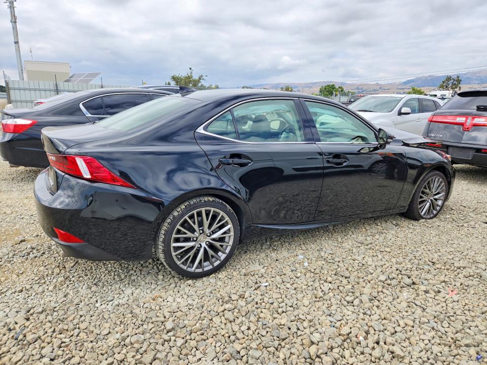 2015 Lexus Is VIN JTHCF1D22F5017678 COPART salvage auction — FRONT END, Ca - Salvage Certificate, sold $1,950 on 2026-07-02 (photo 3)