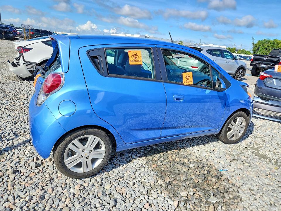 2014 Chevrolet Spark VIN KL8CB6S99EC430775 COPART salvage auction — REAR END, Tn - Salvage Certificate, sold $850 on 2026-07-06 (photo 3)