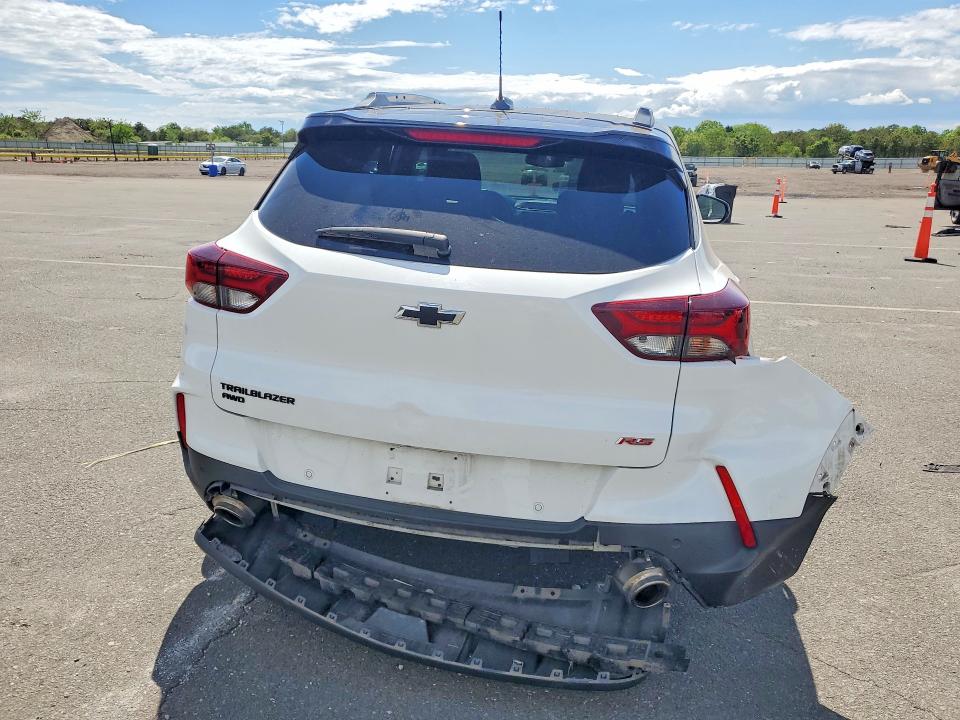 2022 Chevrolet VIN KL79MUSL1NB027422 COPART salvage auction — REAR END, Ny - Mv-907A Salvage Certificate, sold $3,100 on 2026-07-06 (photo 6)
