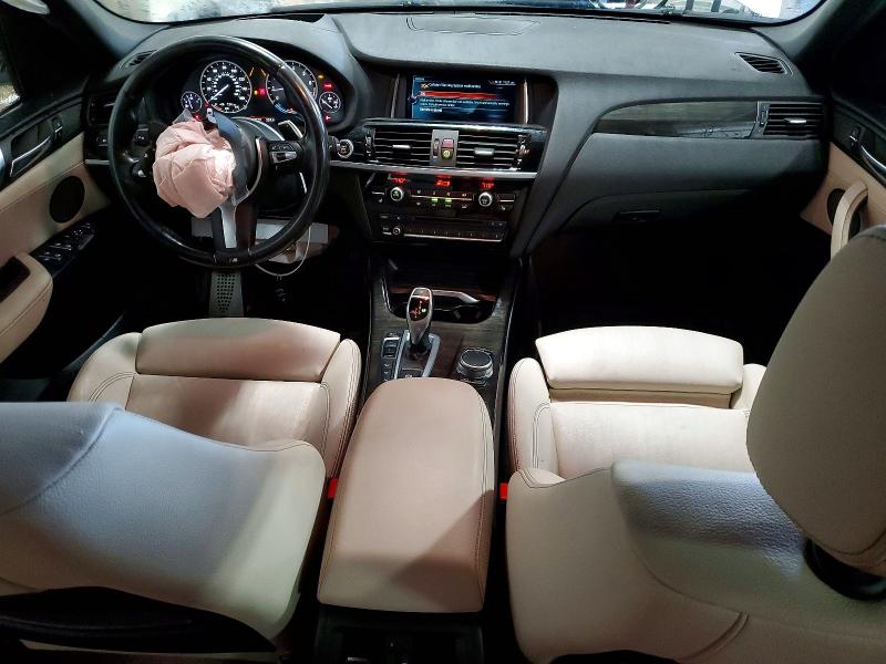 2017 BMW X3 VIN 5UXWX7C3XH0U44176 COPART salvage auction — FRONT END, Mn - Cert Of Title-Salvage, sold $3,650 on 2026-07-16 (photo 8)