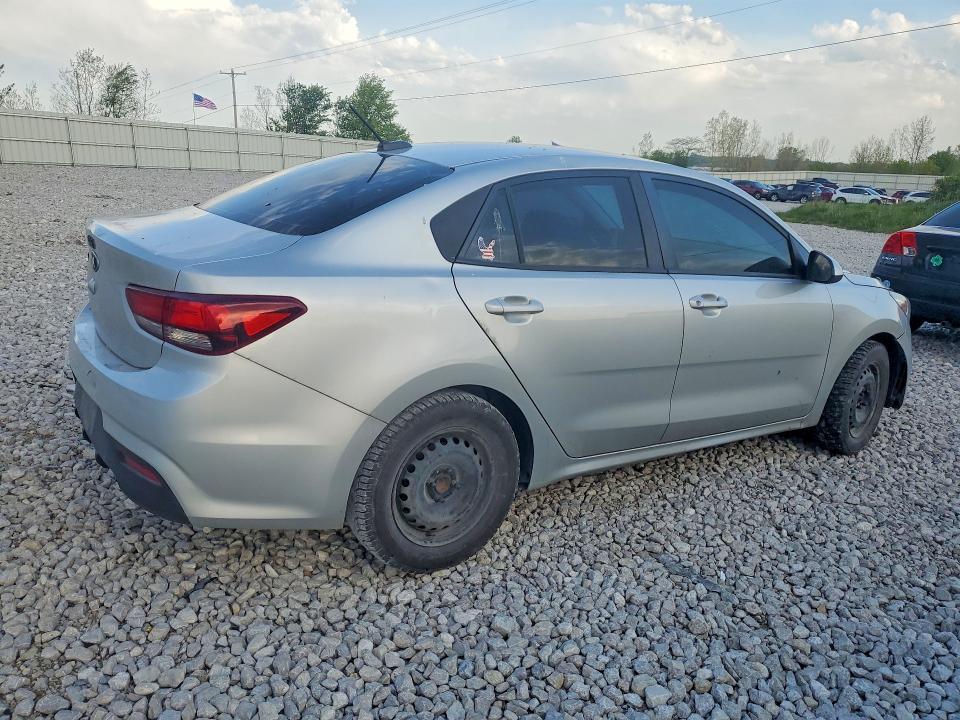 2020 Kia Rio VIN 3KPA24AD7LE334187 COPART salvage auction — FRONT END, MI - CERT OF TITLE-SALVAGE VEHICLE, sold $1,150 on 2026-07-02 (photo 3)