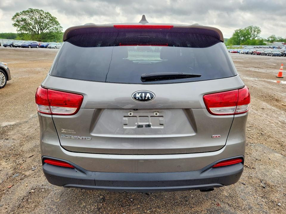 2017 Kia Sorento VIN 5XYPG4A34HG205112 COPART salvage auction — HAIL, Wi - Certificate Of Title, sold $2,000 on 2026-07-14 (photo 6)