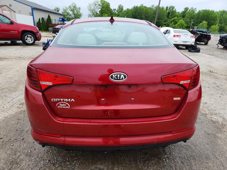 2012 Kia VIN 5XXGM4A76CG015322 COPART salvage auction — FRONT END, Ky - Bill Of Sale/Part Only/No Titl, sold $425 on 2026-07-13 (photo 6)