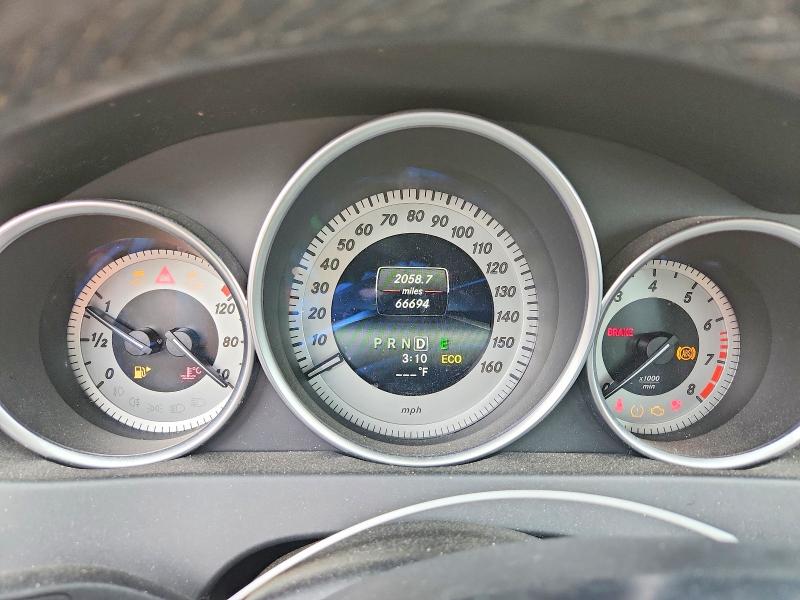 2014 Mercedes-benz C-klasse VIN WDDGF8AB1EA960253 COPART salvage auction — FRONT END, Nj - Cert Of Title-Salvage, sold $700 on 2026-08-03 (photo 9)