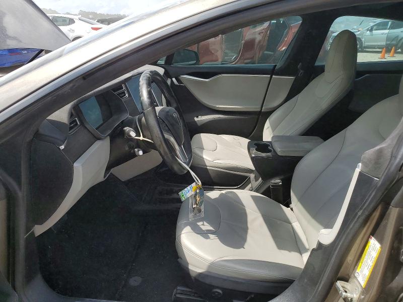 2015 Tesla VIN 5YJSA1H25FF084912 COPART salvage auction — FRONT END, Tx - Salvage Vehicle Title, sold $3,050 on 2026-07-10 (photo 7)