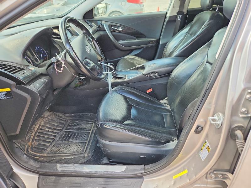 2014 Hyundai Azera VIN KMHFG4JG2EA349263 COPART salvage auction — FRONT END, Tx - Salvage Vehicle Title, sold $150 on 2026-07-24 (photo 7)
