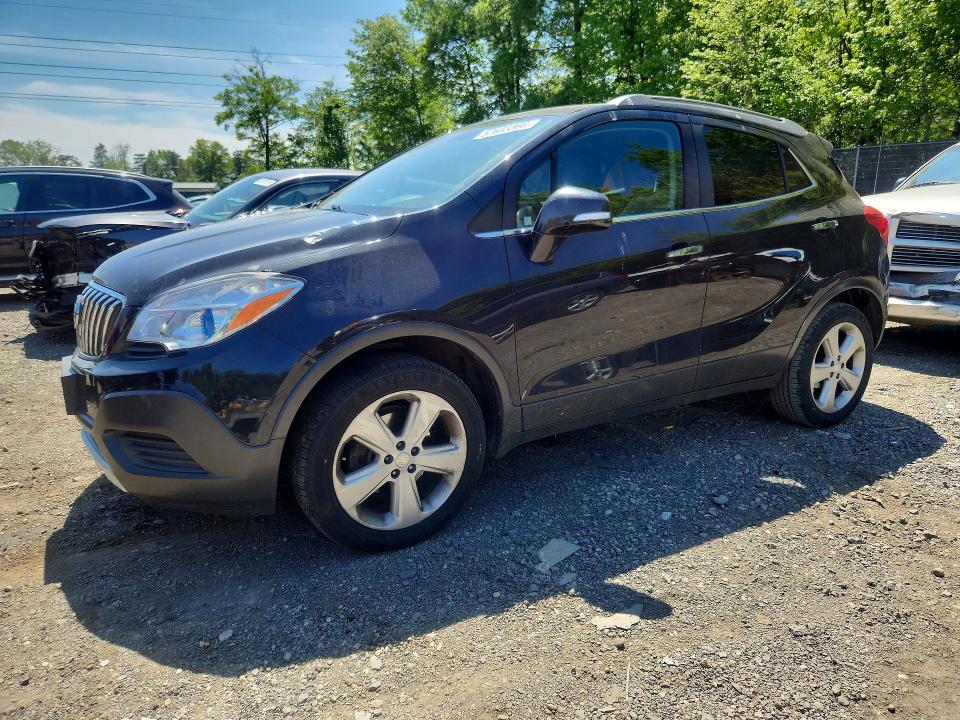2016 Buick Encore VIN KL4CJESB5GB748094 COPART salvage auction — MINOR DENT/SCRATCHES, Md - Certificate Of Title, sold $3,200 on 2026-07-14 (photo 1)