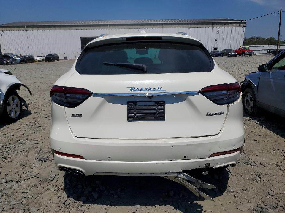 2021 Maserati Levante VIN ZN661YUL1MX372730 COPART salvage auction — REAR END, Nj - Cert Of Title-Salvage, sold $12,600 on 2026-07-08 (photo 6)