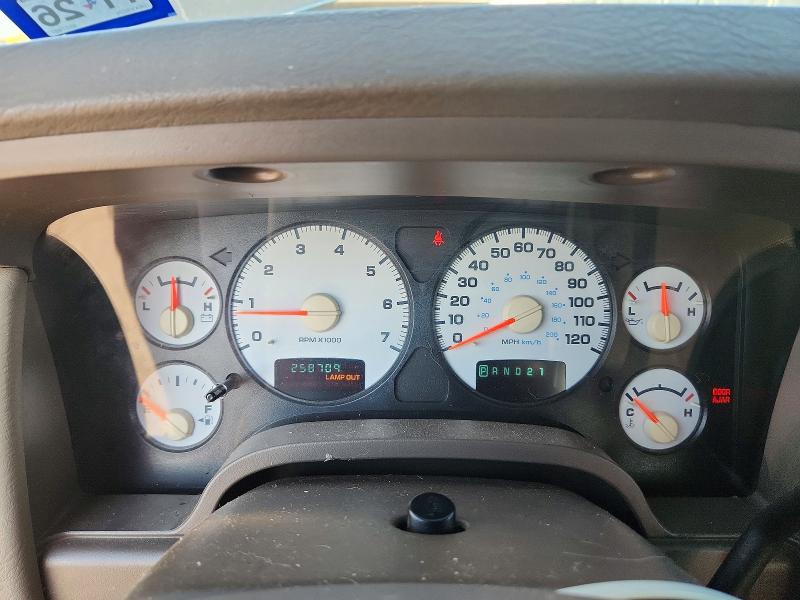 2004 Dodge Ram 1500 VIN 1D7HA18D44S574677 COPART salvage auction — MECHANICAL, Tx - Certificate Of Title, sold $12,500 on 2026-07-14 (photo 9)